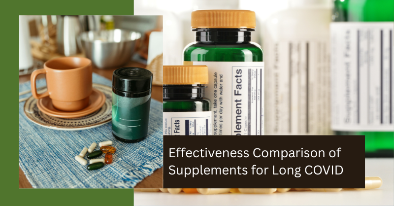 Effectiveness Comparison of Supplements for Long COVID Fatigue
